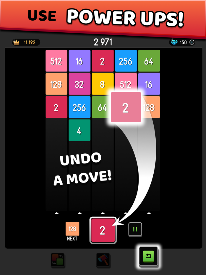 Merge Blocks - Number Puzzle