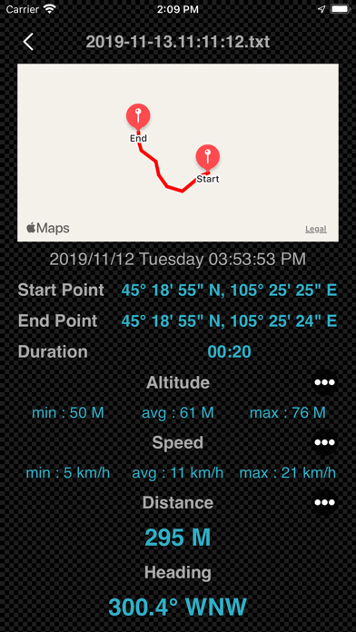 GPS Logger Plus screenshot 3