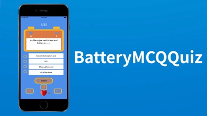 BatteryMCQQuiz Screenshot