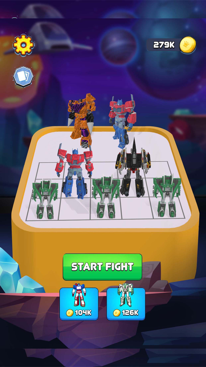 Superhero Robot Merge Master