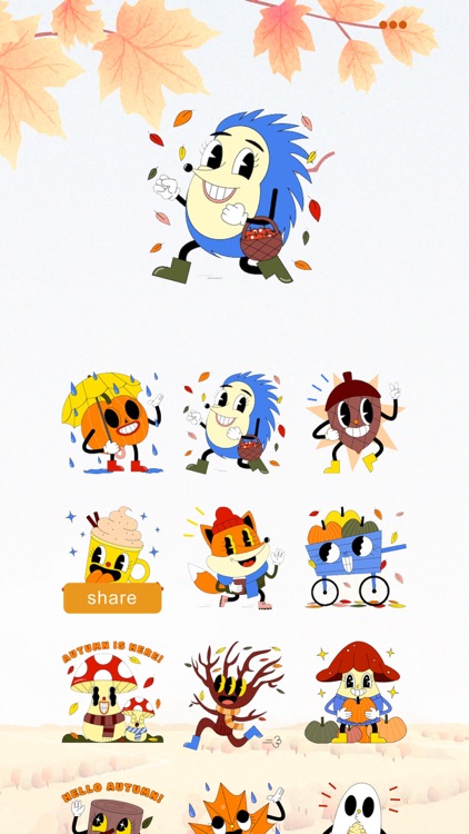 AutumnLifeStickers