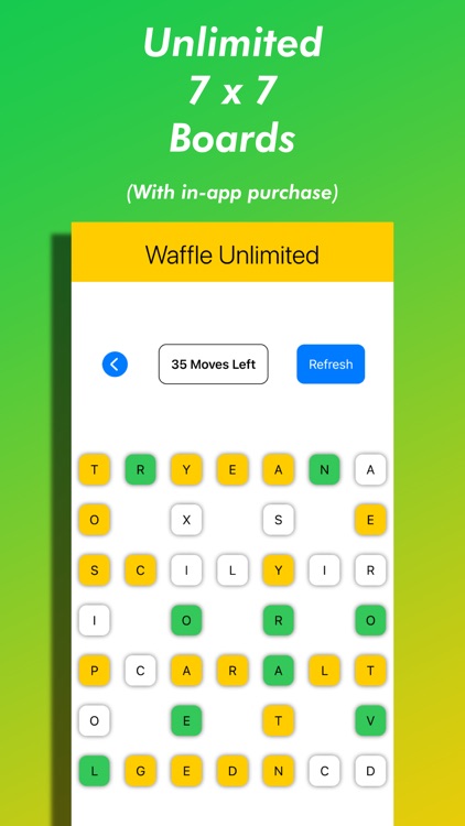 Waffle Unlimited Word Game