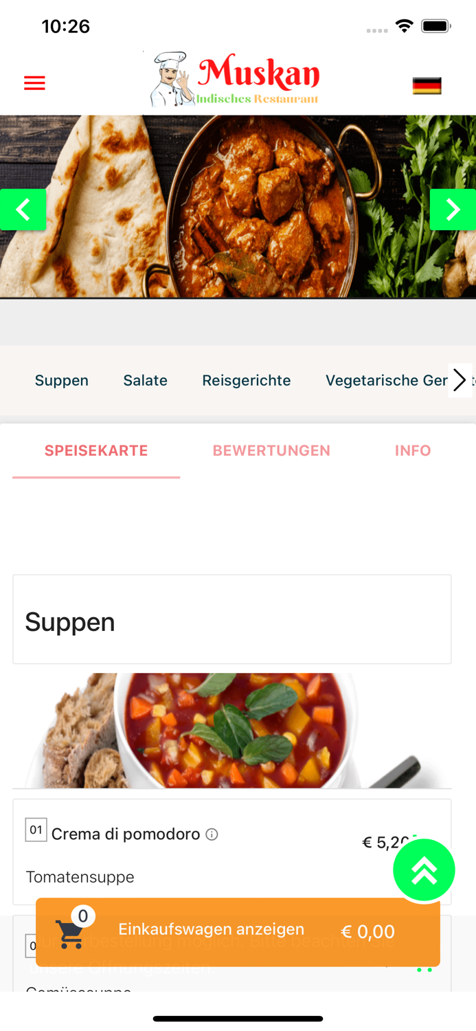 Muskan Indisches Restaurant