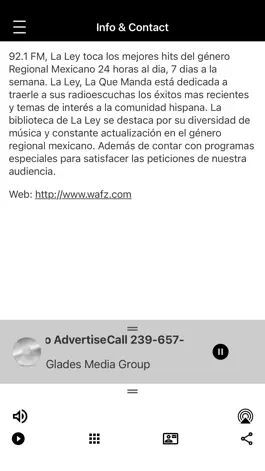 Game screenshot La Ley WAFZ 92.1 FM hack