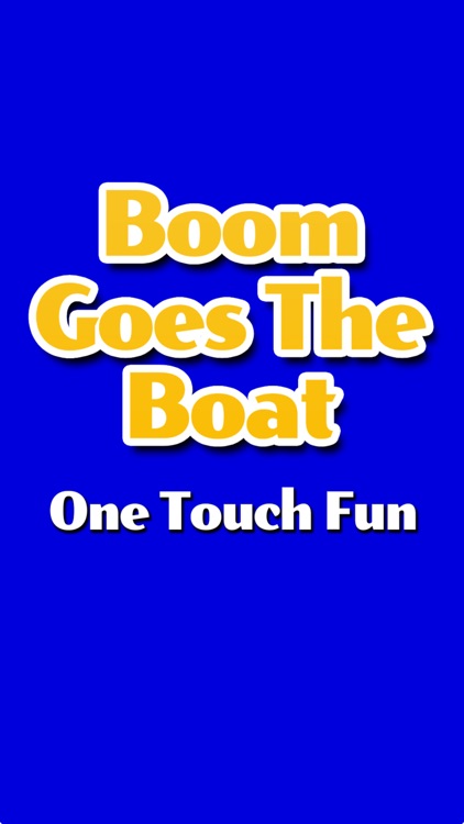 Boom Goes The Boat Game