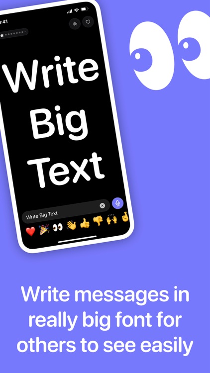 Big Text Display