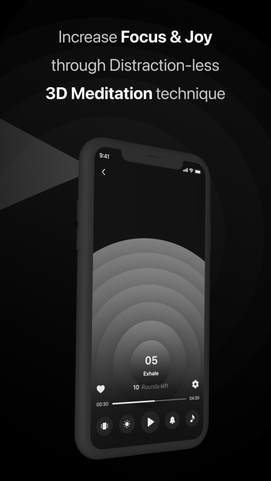 Breathe Exercise 3D Meditation screenshot 3