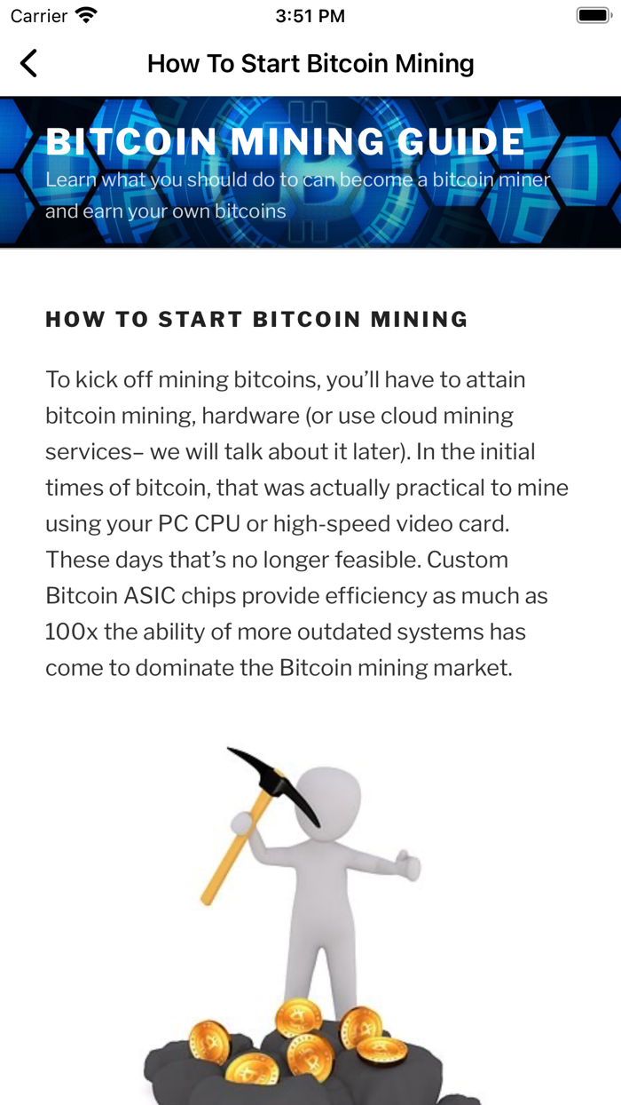 Bitcoin  Crypto Mining Course