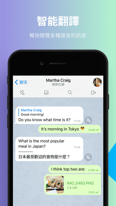 紙飛機-TG中文版：電報群組搜尋、隱藏訊息已讀、聊天翻譯 screenshot 3