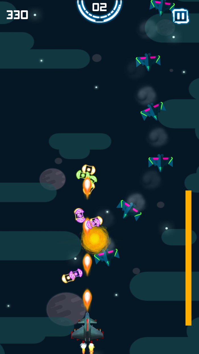 Galaxy Shooting Sky Star Clash