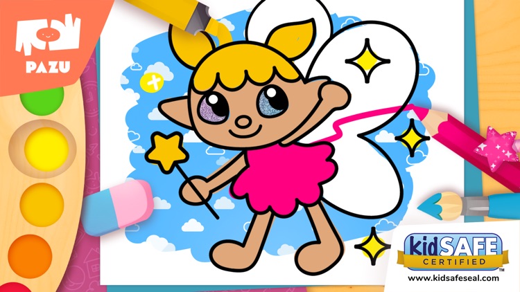 Coloring games for kids 2-6 screenshot-3