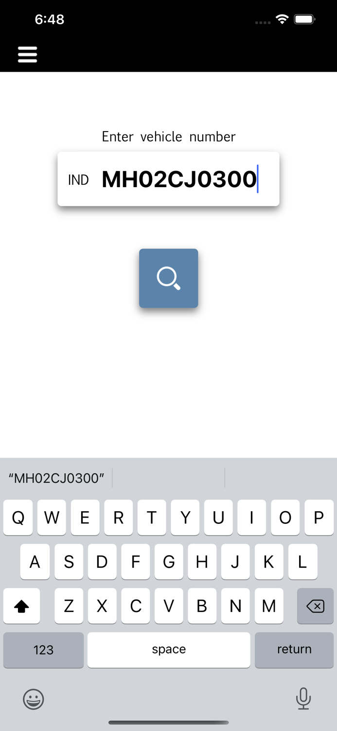 Vehicle Registration Info