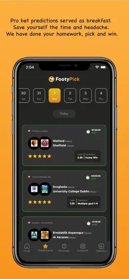 Game screenshot Footypick apk