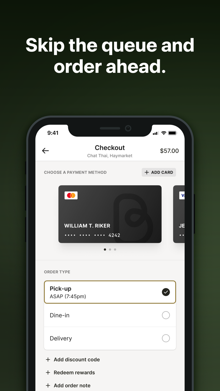 Chat Thai Order Online