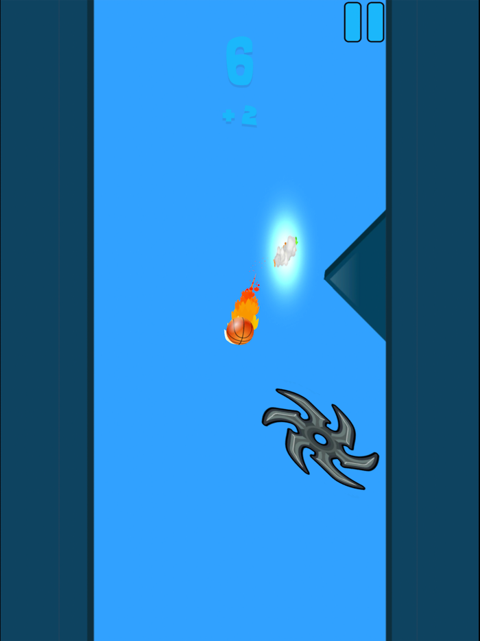 Flip Dunk Shot basketball game