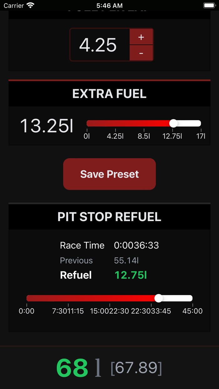 Fuel Calculator planner