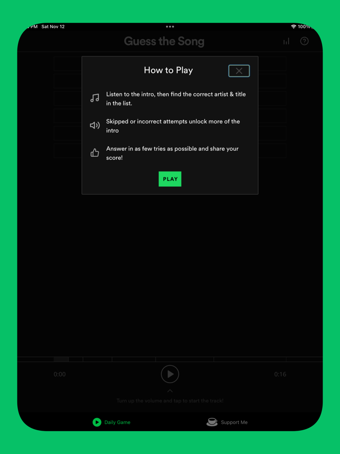 Heard?  Song Guess  Daily