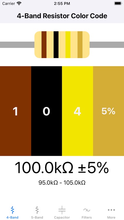 Resistor Code Calculators