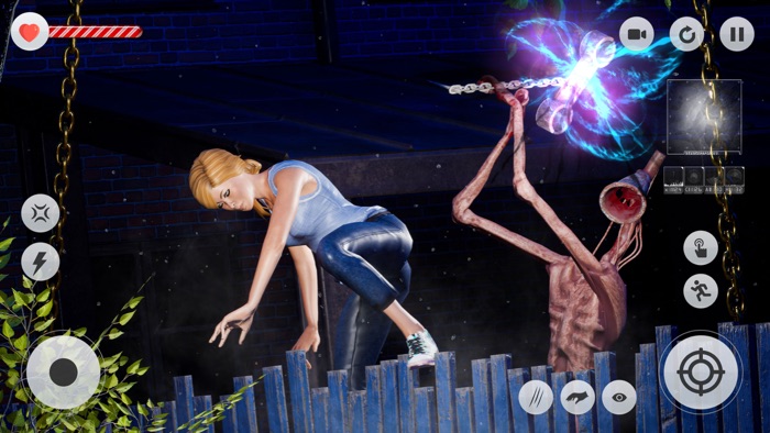 Scary Light Head Horror Escape