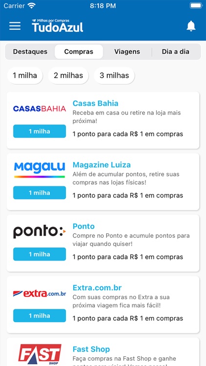 Milhas por Compras screenshot-5