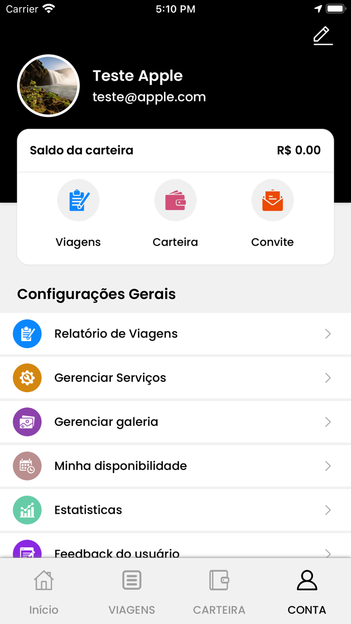 Via mobilidade motorista