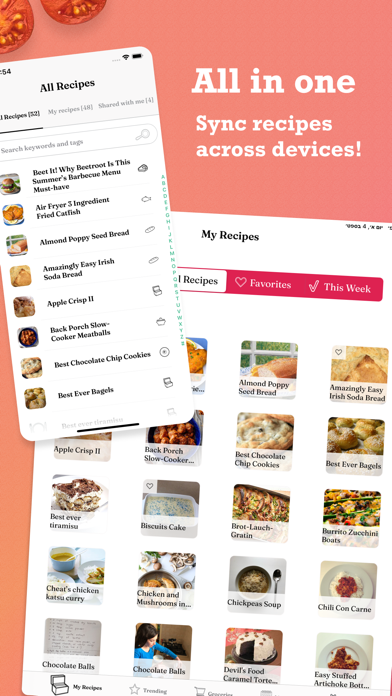 Recipe Keeper Box & Cookbook Screenshot