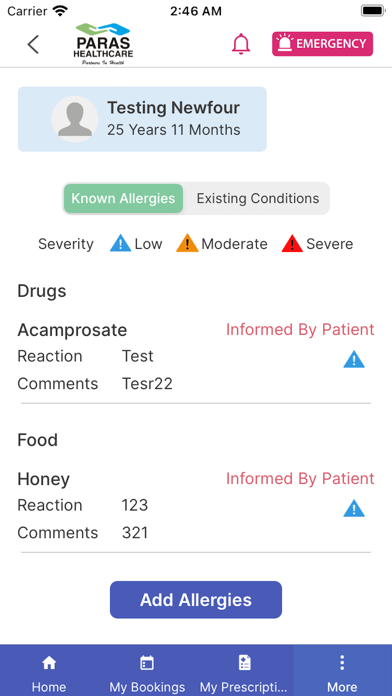 Paras Healthcare Patient Appのおすすめ画像5