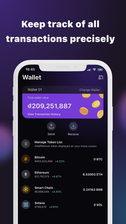 Pan Wallet: Crypto management