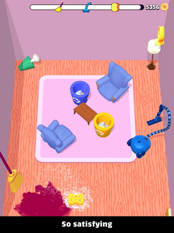 Clean the Room Simulator screenshot 2