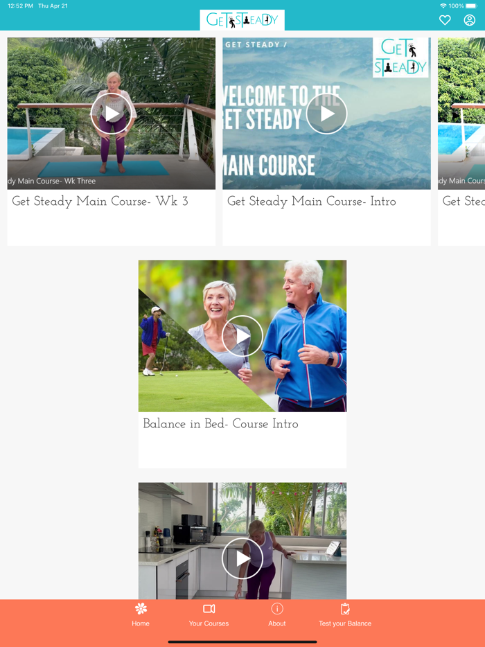 Get Steady- Balance Exercises