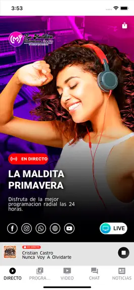 Game screenshot La Maldita Primavera Radio mod apk