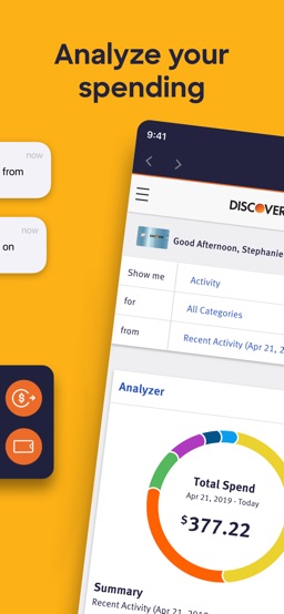 Discover Mobile app screenshot