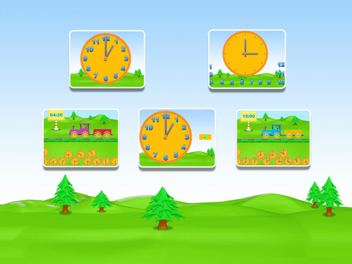 Lerne die Uhr
