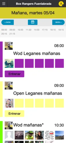 Game screenshot Box Rangers Fuenlabrada apk