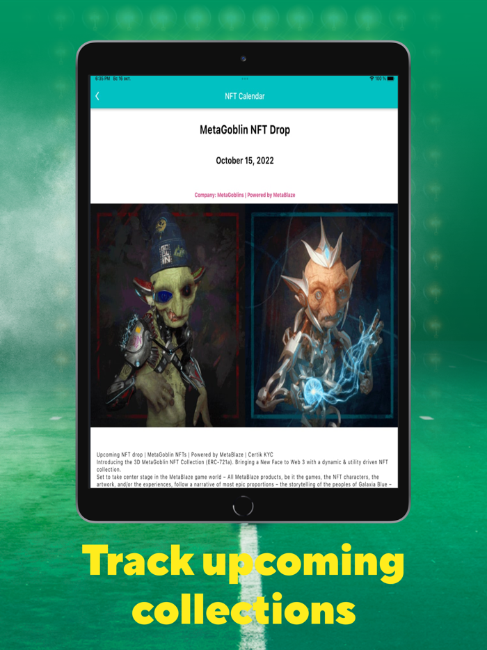 NFT Calendar Live 365