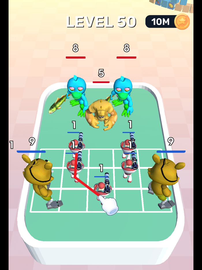 Merge Master Toy Battle