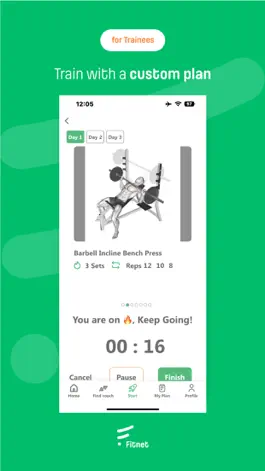 Game screenshot Fitnet: Your Gym Partner mod apk