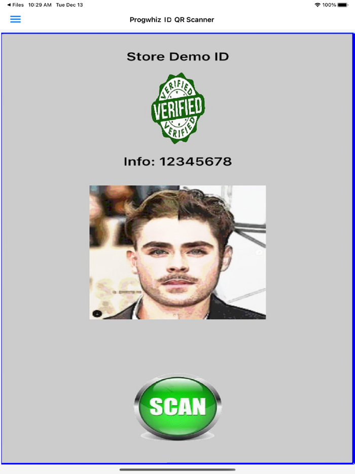 Progwhiz ID QR Scanner