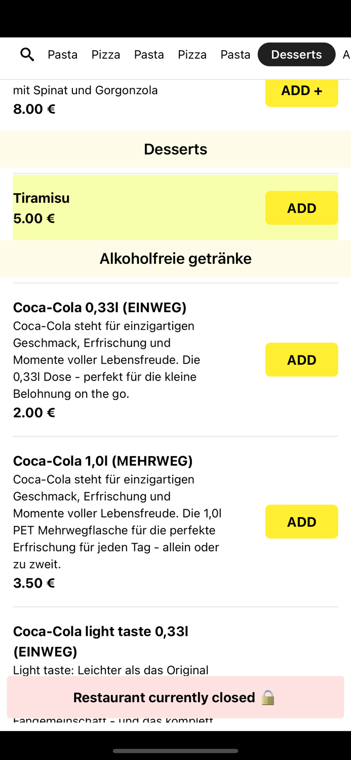 Escobar Pizza and Pasta