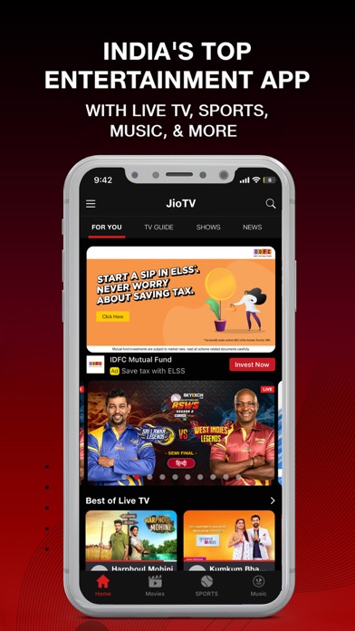 JioTV-Live TV & Catch-Up for PC - Free Download: Windows 7,10,11 Edition