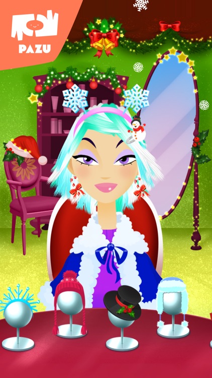 Girls Hair Salon Christmas screenshot-4