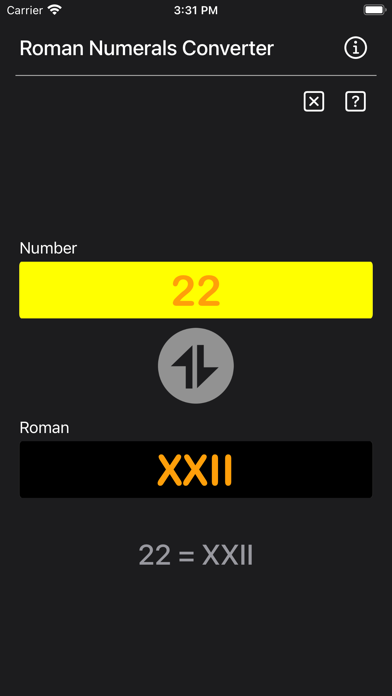 Roman Numerals Converter Plus screenshot 3