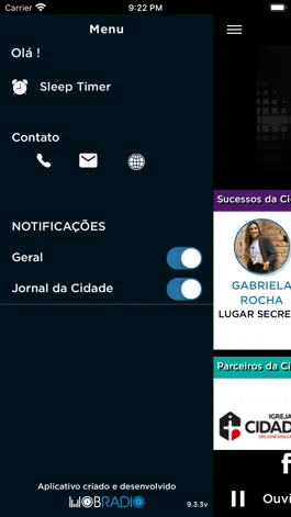 Game screenshot Estação Cidade Rádio Podcast apk