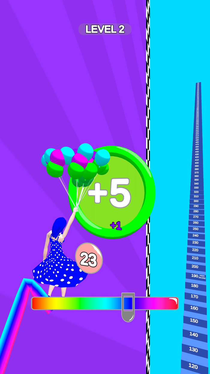 Colorful Balloons 3D