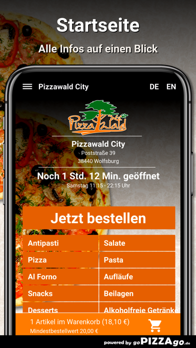 Pizzawald City Wolfsburg screenshot 2