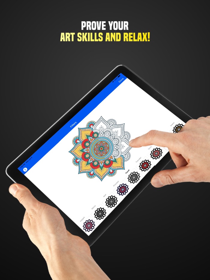 Mandalas Calm - Coloring Books