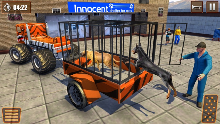 Offroad Dog Transporter Game screenshot-3