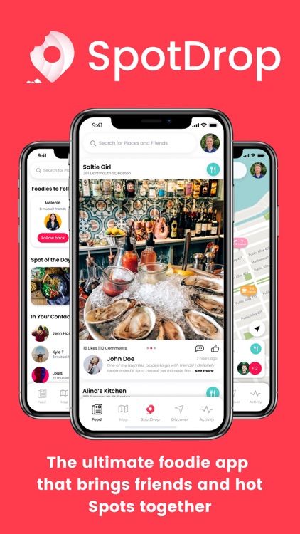 SpotDrop: The Foodie App