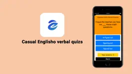 Game screenshot Casual Englisho verbal quizs hack