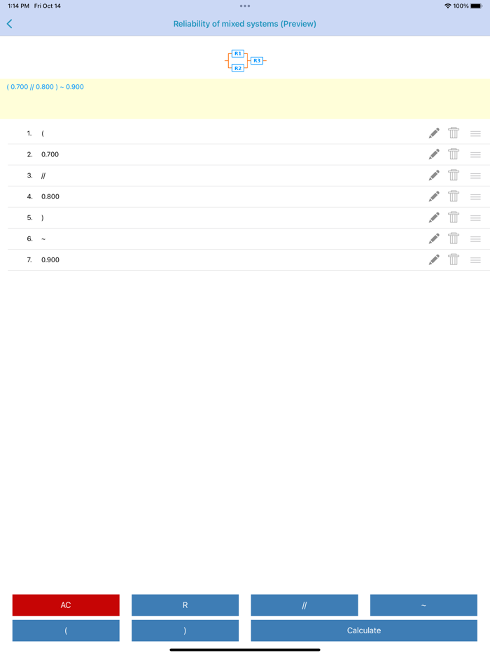 Reliability of systems